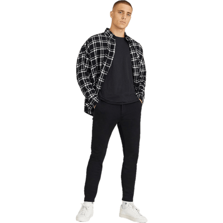 Boxy Flannel Shirt  Check