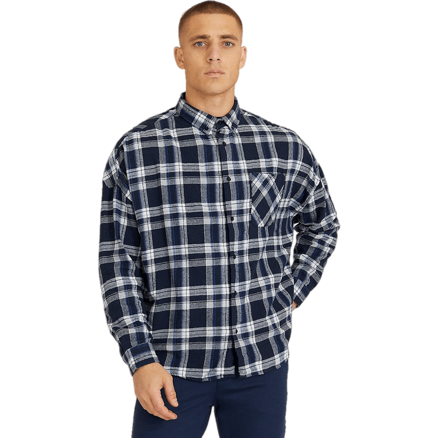 Chemise en flanelle à carreaux