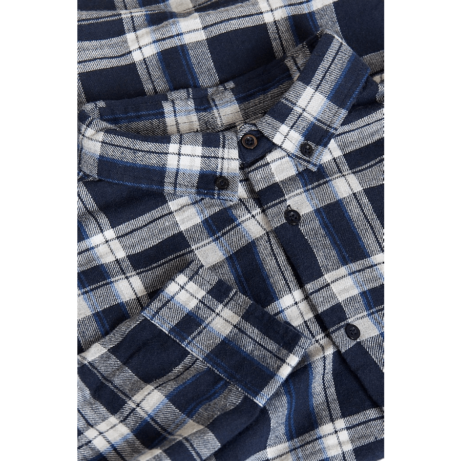 Chemise en flanelle à carreaux