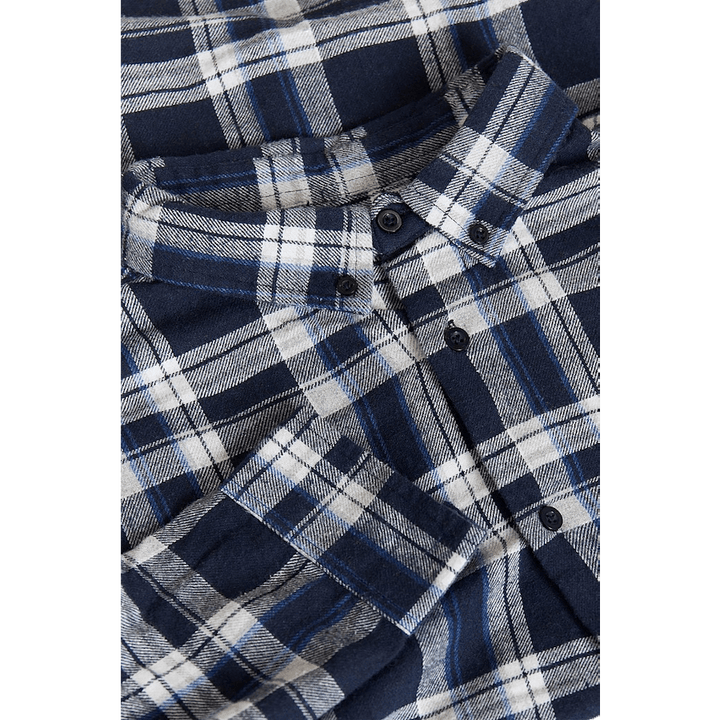 Chemise en flanelle à carreaux