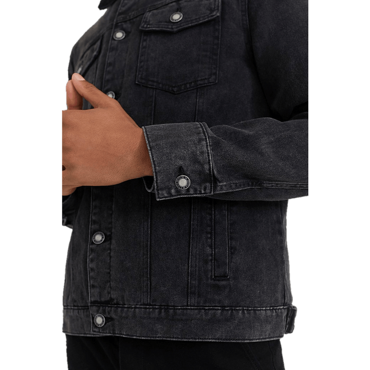 Sherpa Denim Jacket  Wash