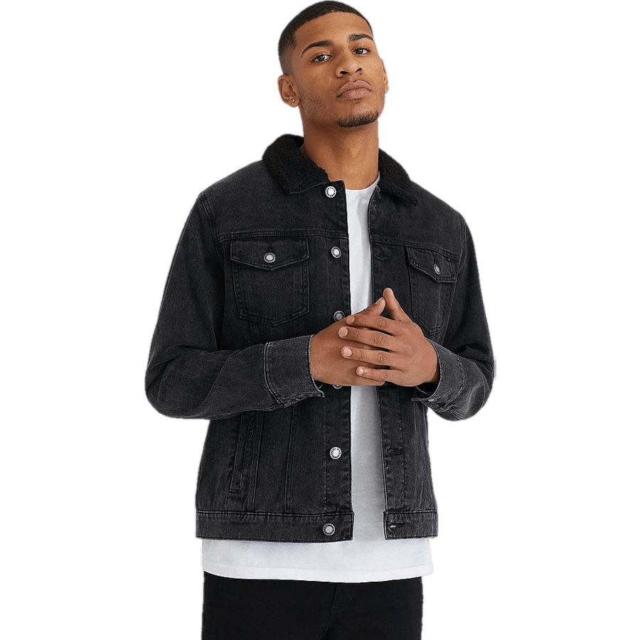 Sherpa Denim Jacket  Wash