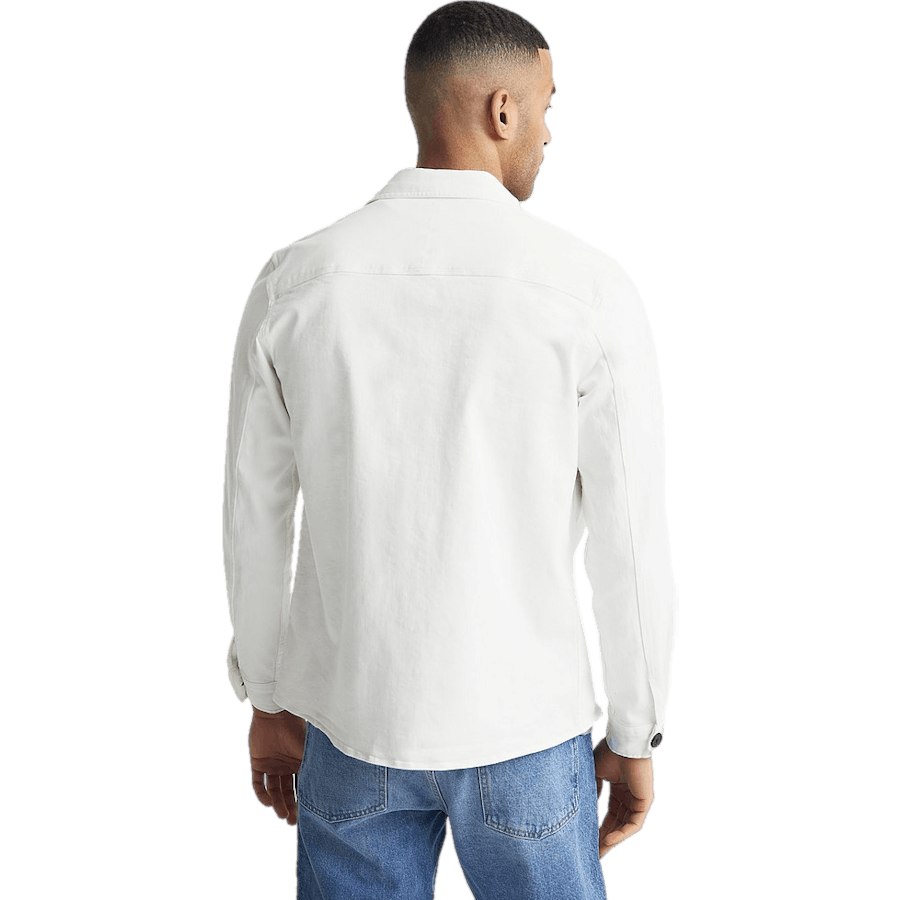 Topper North Ls Shirt White