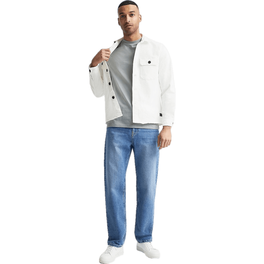 Topper North Ls Shirt White