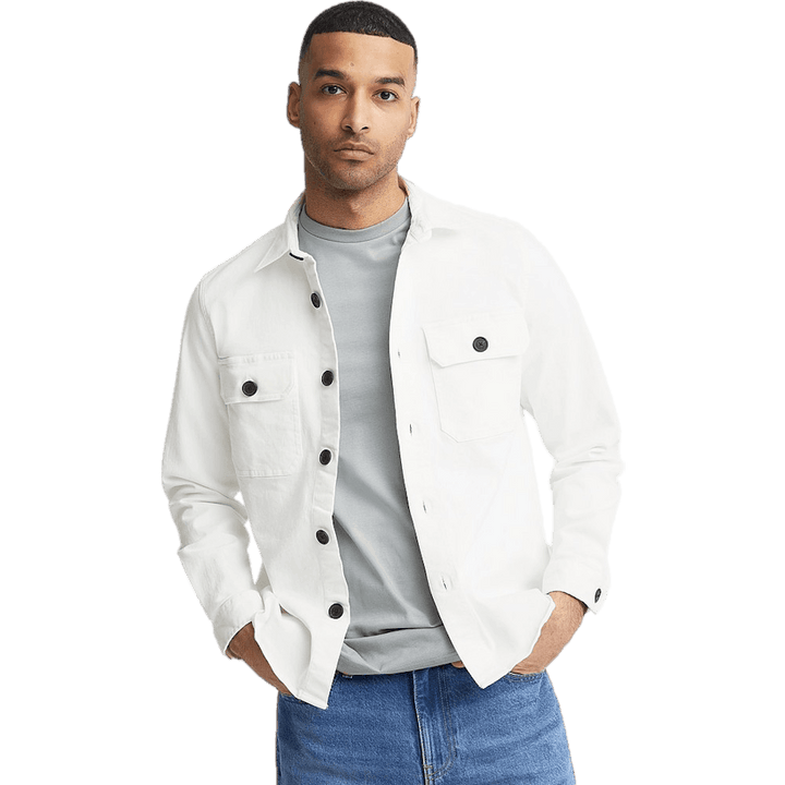 Topper North Ls Shirt White