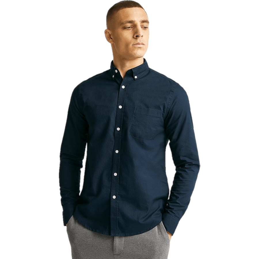 Melker Oxford Shirt Navy
