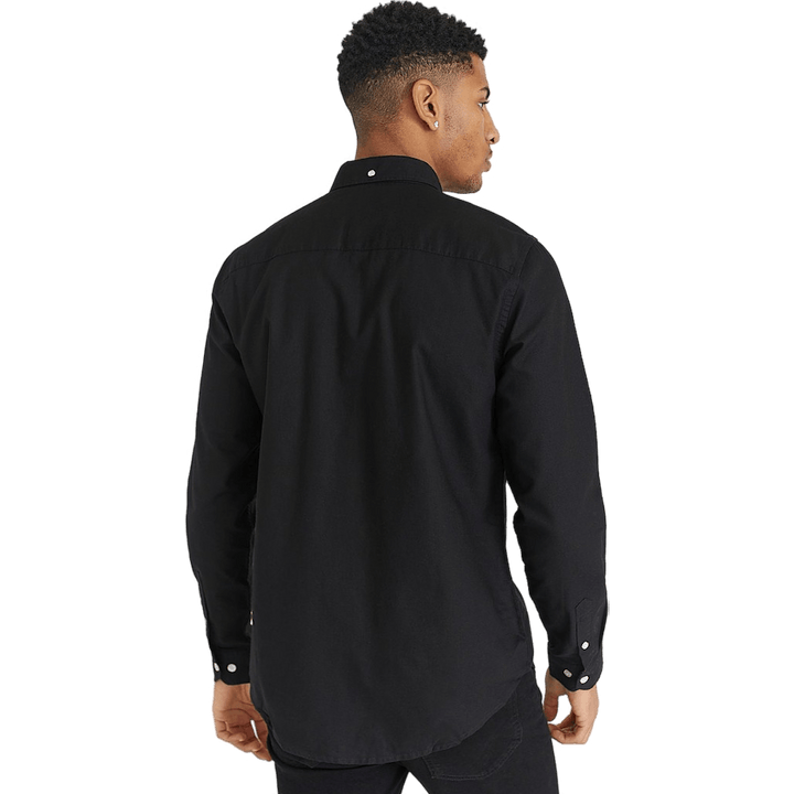 Melker Oxford-Hemd Schwarz