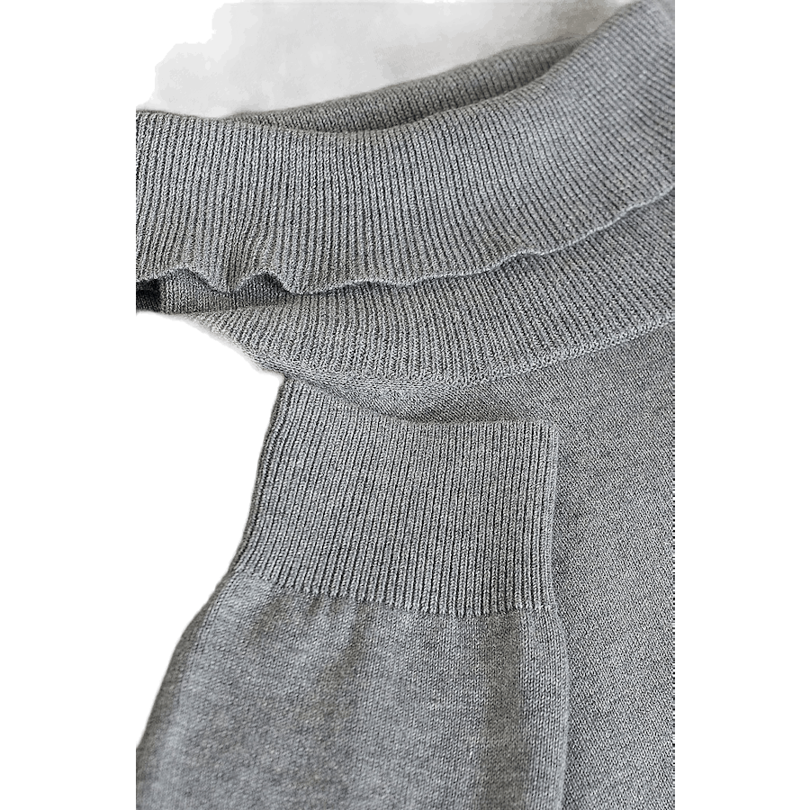 Craven Roll Neck Mid Greymelange