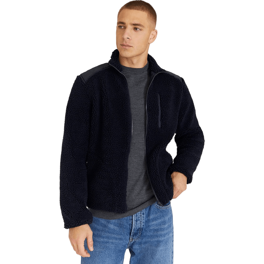 Studio Total Studio Total Contrast Pile Jacket