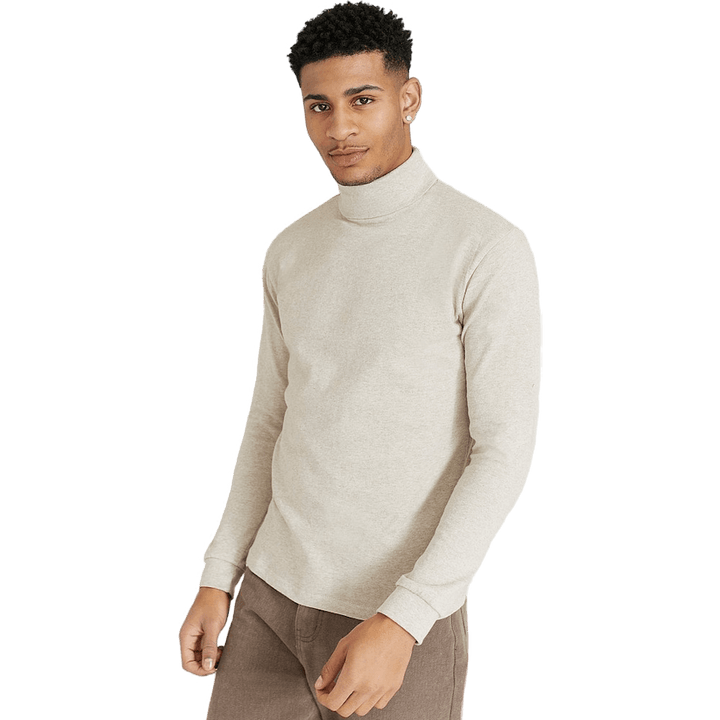 Roll Neck Beigemelange