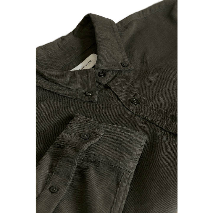 Melker Baby Cord Shirt Olive