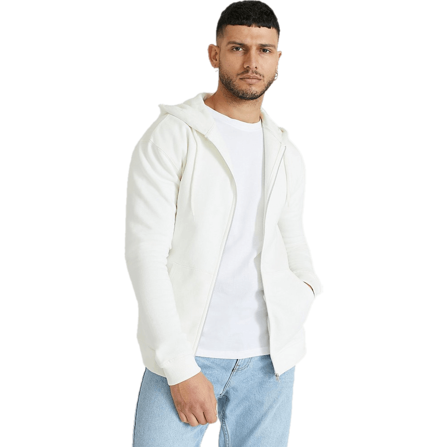 Favourite Zip Hoodie Offwhite