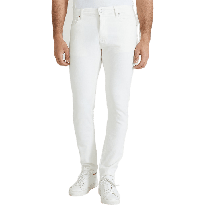Jean slim blanc cassé