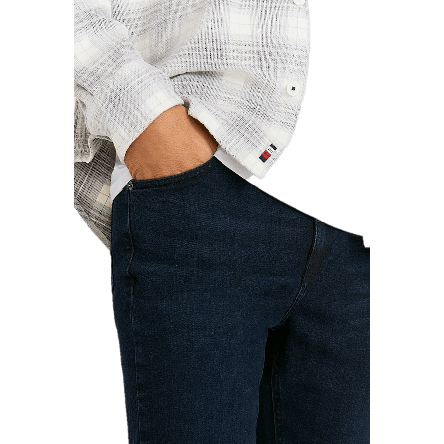 Jean skinny bleu noir