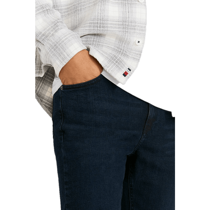 Jean skinny bleu noir