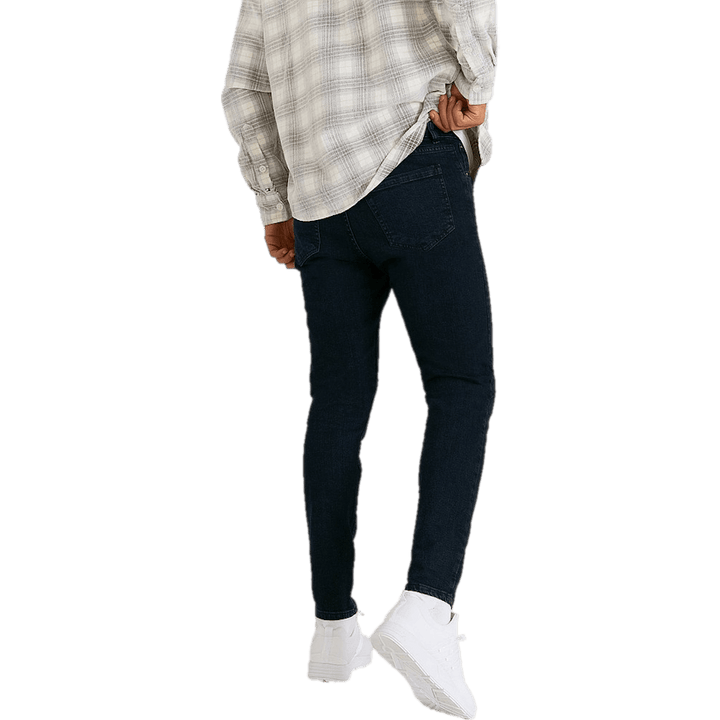 Jean skinny bleu noir