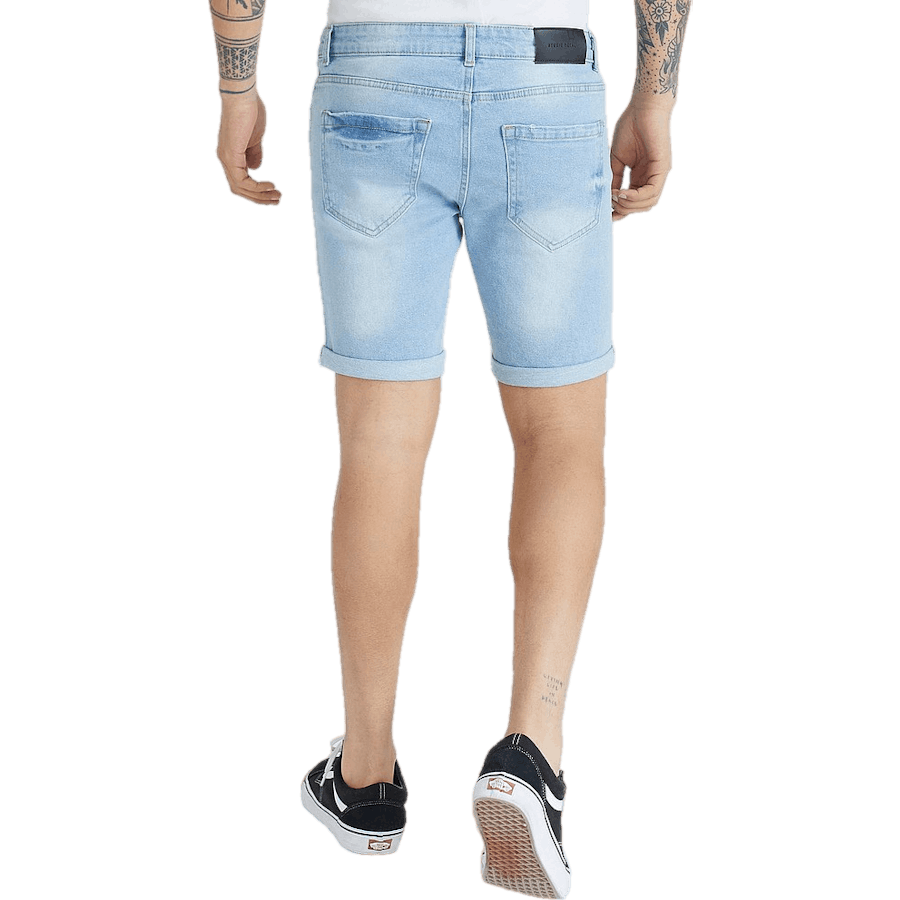 Slim Fit Shorts Vintage Light Blue