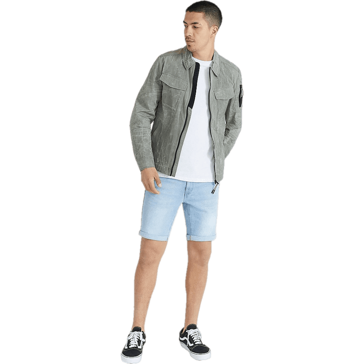 Slim Fit Shorts Vintage Light Blue