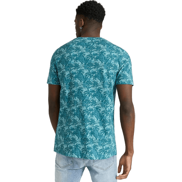 Studio Total Studio Total Printed Tee Turquoise Palm