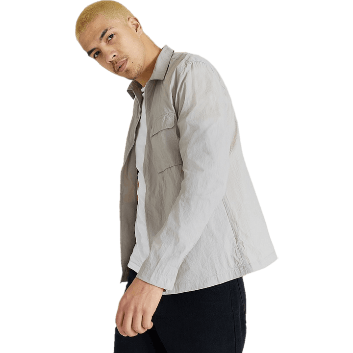 Nylon Overshirt Greige