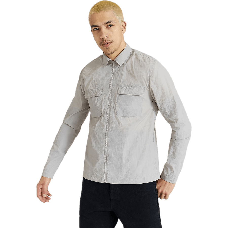 Nylon Overshirt Greige