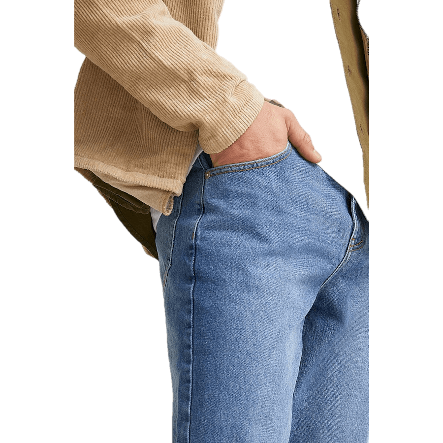 Regular Tapered Jeans Mid Blue