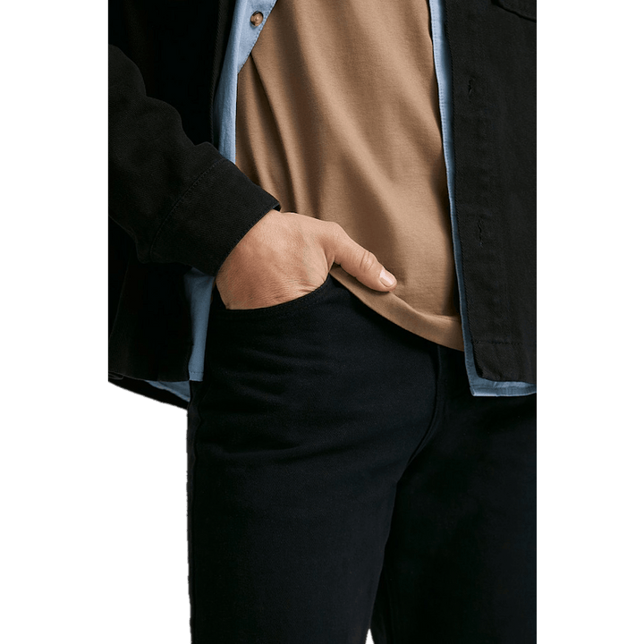 Regular Tapered Twill Preto