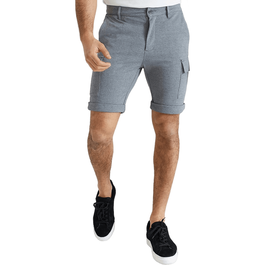 Soft Cargo Shorts Grey