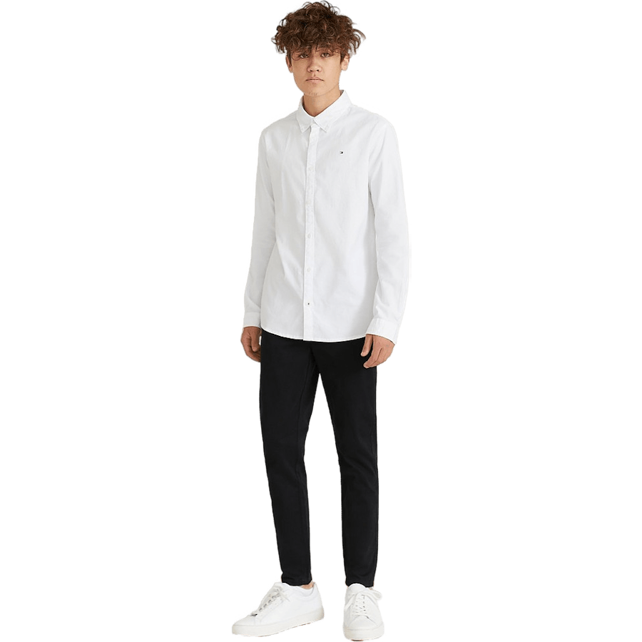Skinny Cropped Chino Black