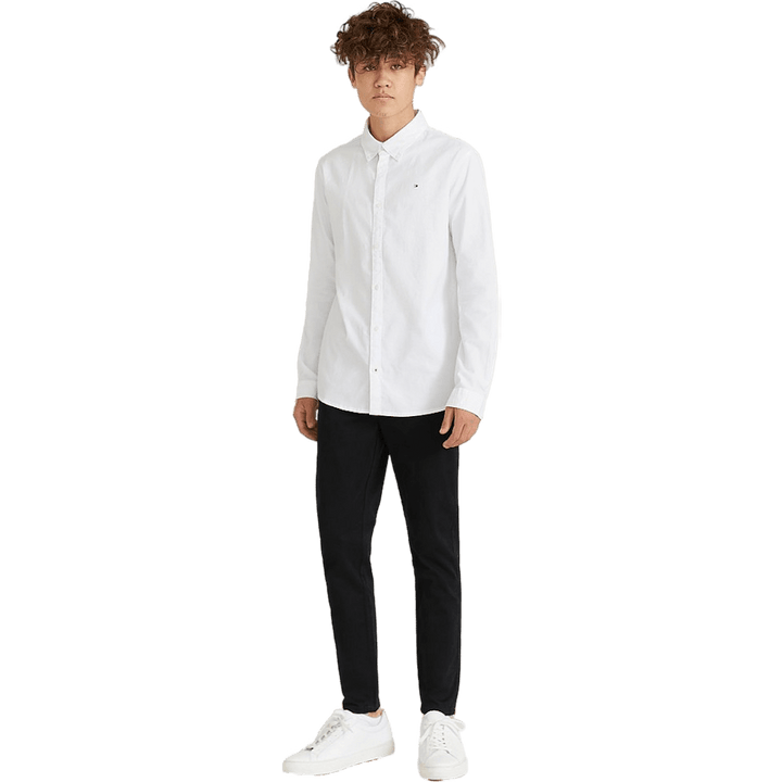 Skinny Cropped Chino Black