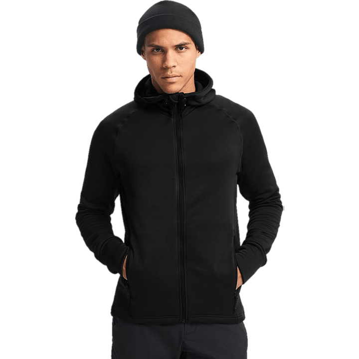 Tech Zip Hood Black