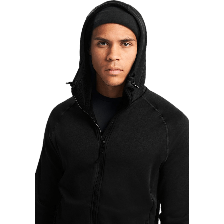 Tech Zip Hood Black