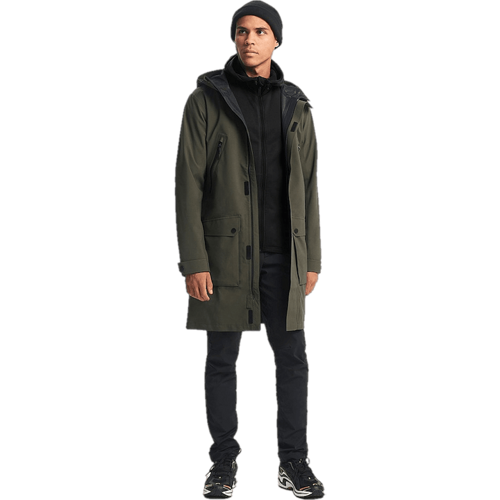 Tech Zip Hood Black