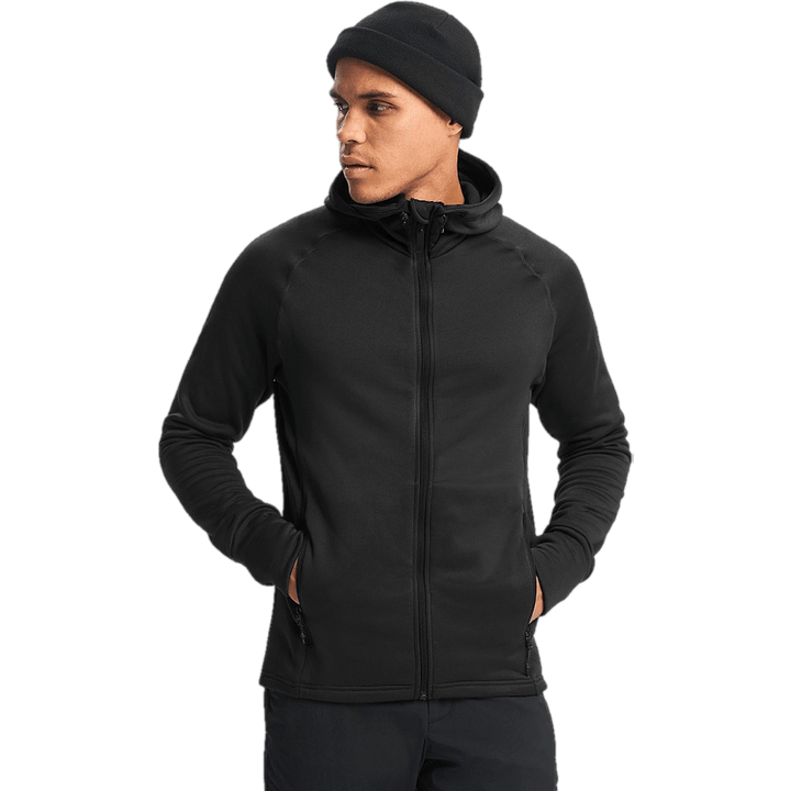 Tech Zip Hood Black