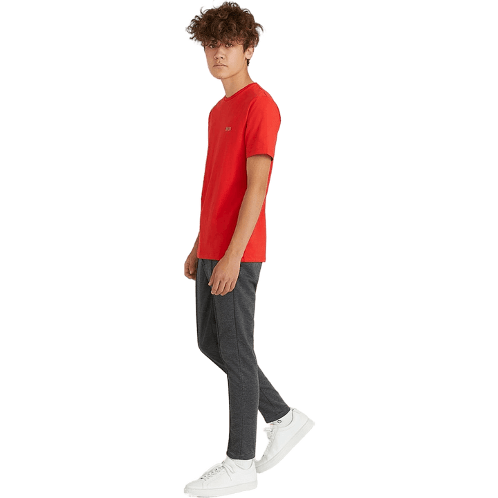 Soft Skinny Trousers Black/grey
