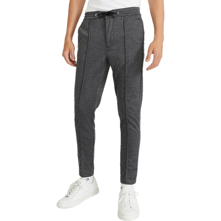 Soft Skinny Trousers Black/grey