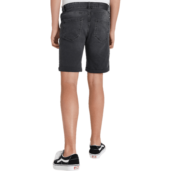 Slim Fit Shorts Black Wash