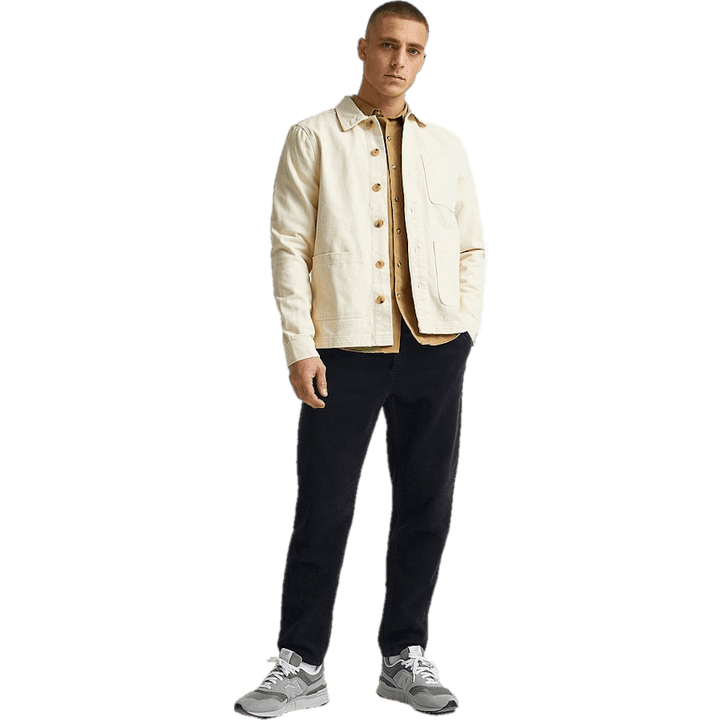 Regular Cord Trousers Navy