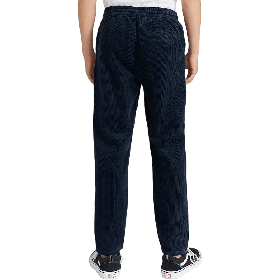 Regular Cord Trousers Navy