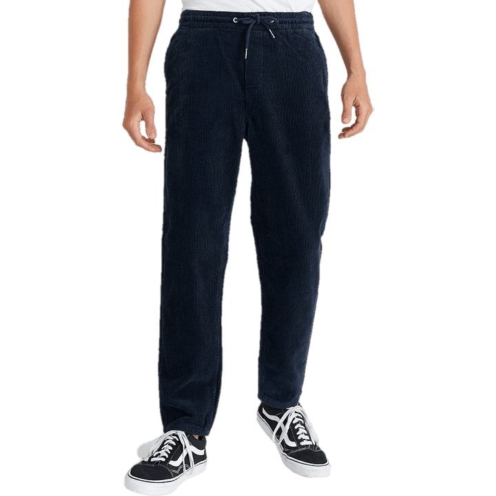 Regular Cord Trousers Navy