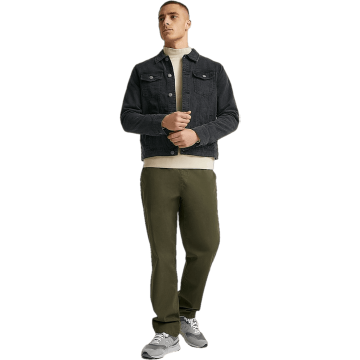 Wide Rib Sweatshirt Ecru