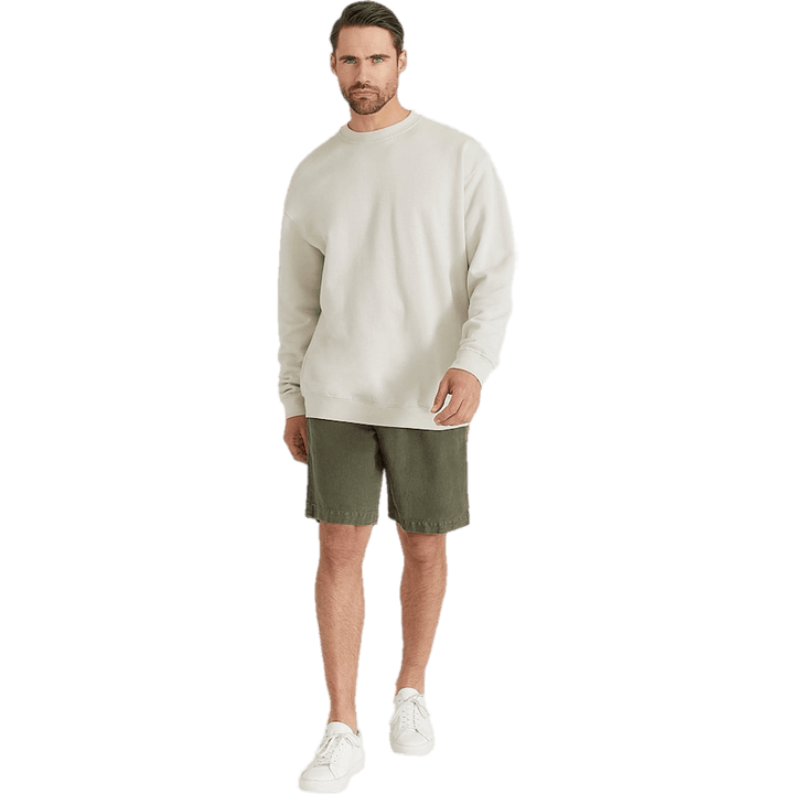 Linen Shorts Army