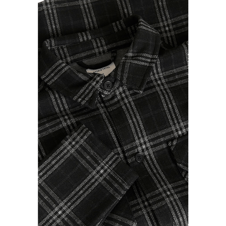 Lazy Overshirt Black Check