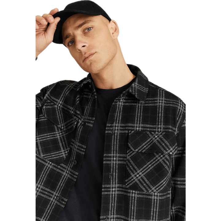 Lazy Overshirt Black Check
