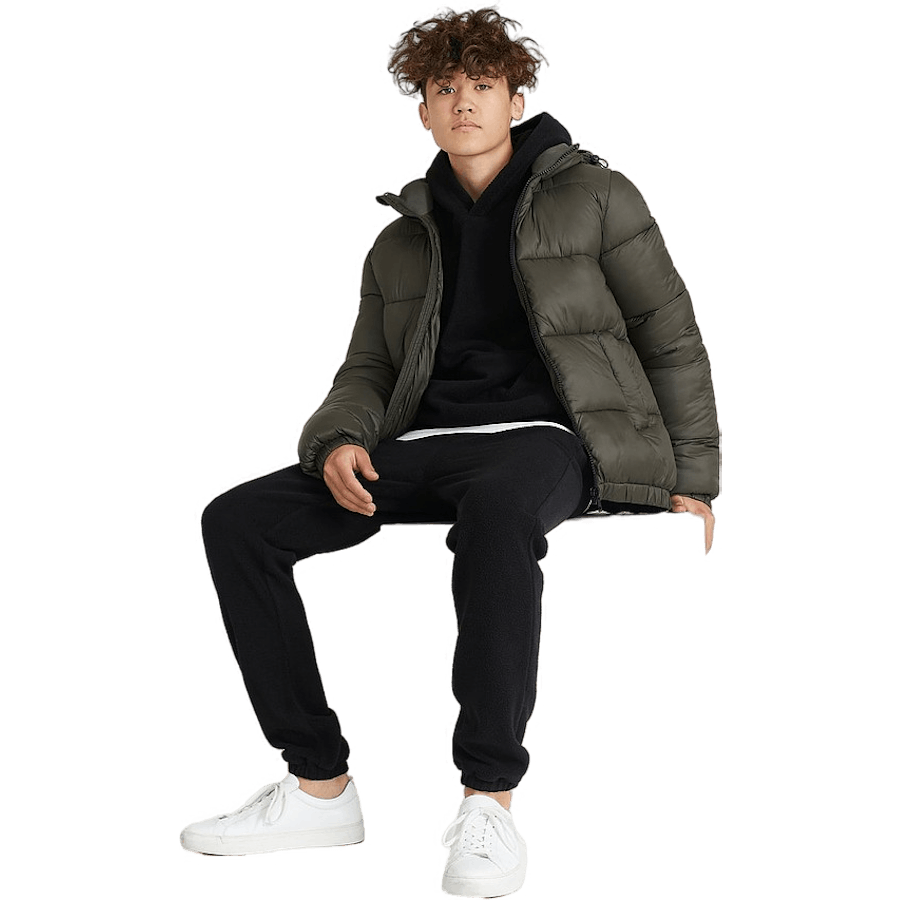 Soft Pile Sweatpants Black