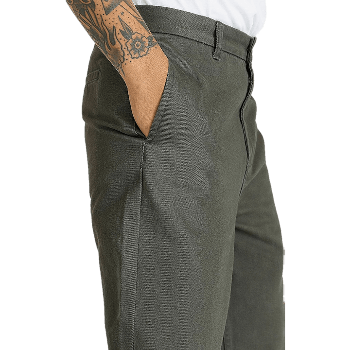 Loose Twill Trousers Grey