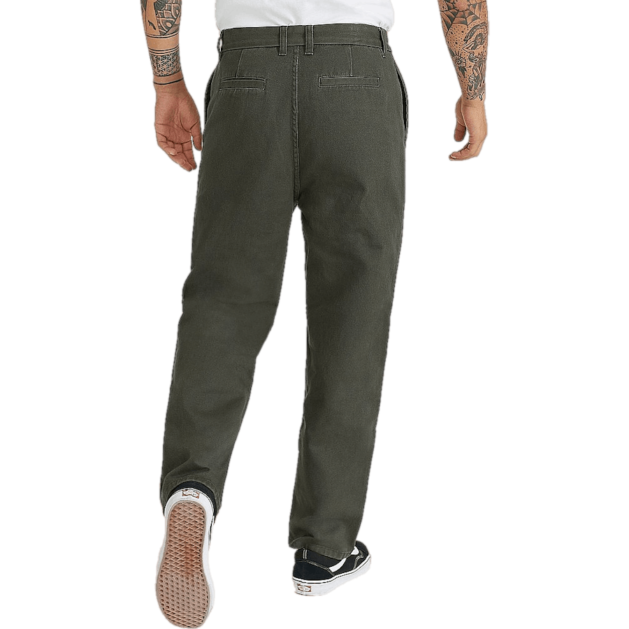 Loose Twill Trousers Grey