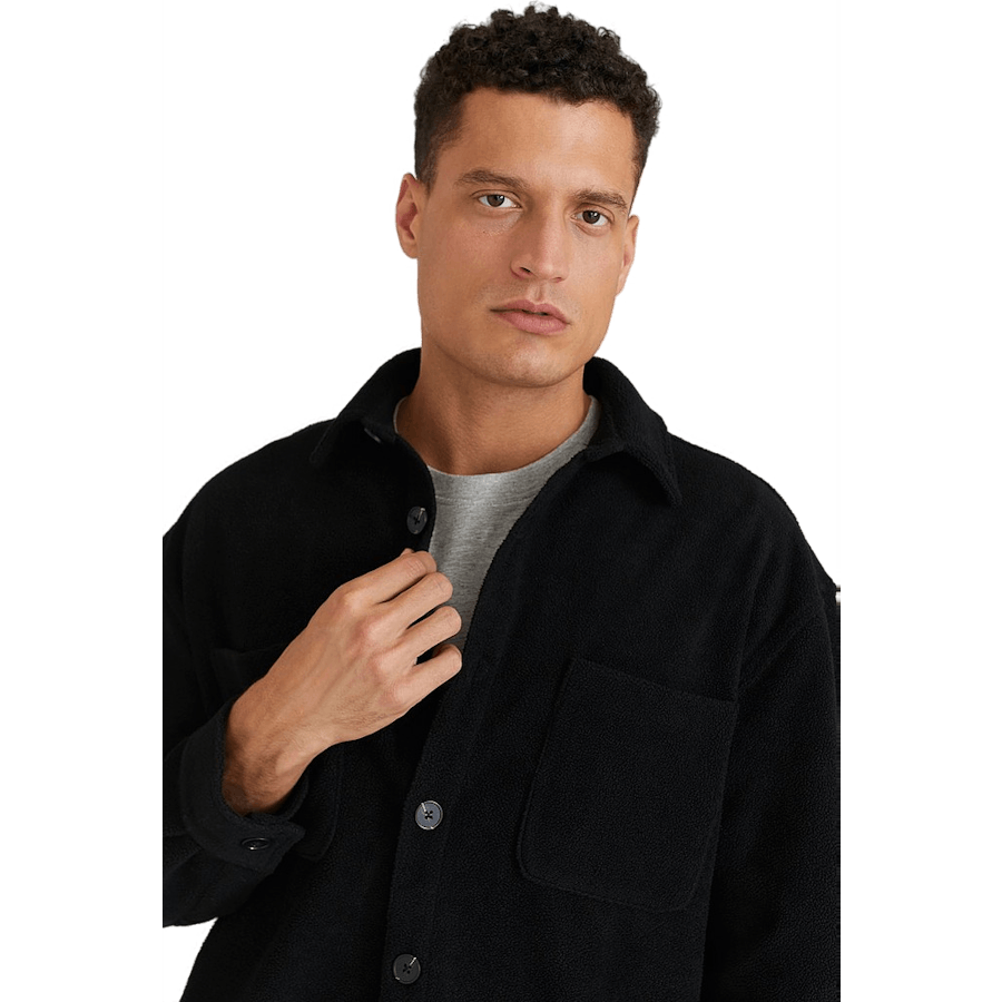 Studio Total Relaxed Pile Overshirt