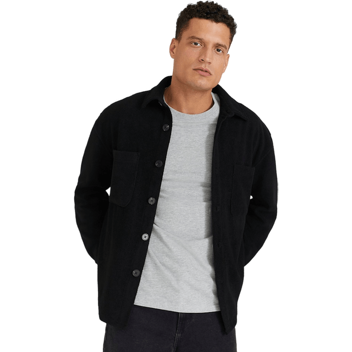 Studio Total Relaxed Pile Overshirt