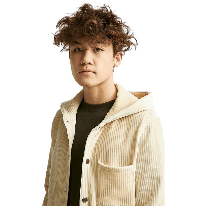Soft Cord Hemd Beige